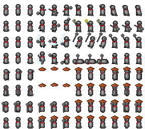 キャラセット Char Set 一部オブジェクト以外の素材はカーソルを合わせるとアニメーションします ぬいぐるみ以外のオブジェクトはツクール作品であれば使用して構いません ぬいぐるみとキャラクターはviprpg内であれば好きに使用して構い